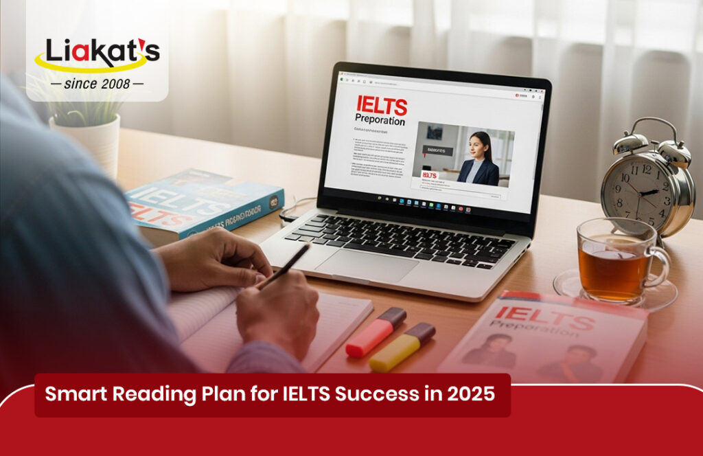 Reading Plan for IELTS Success blog image