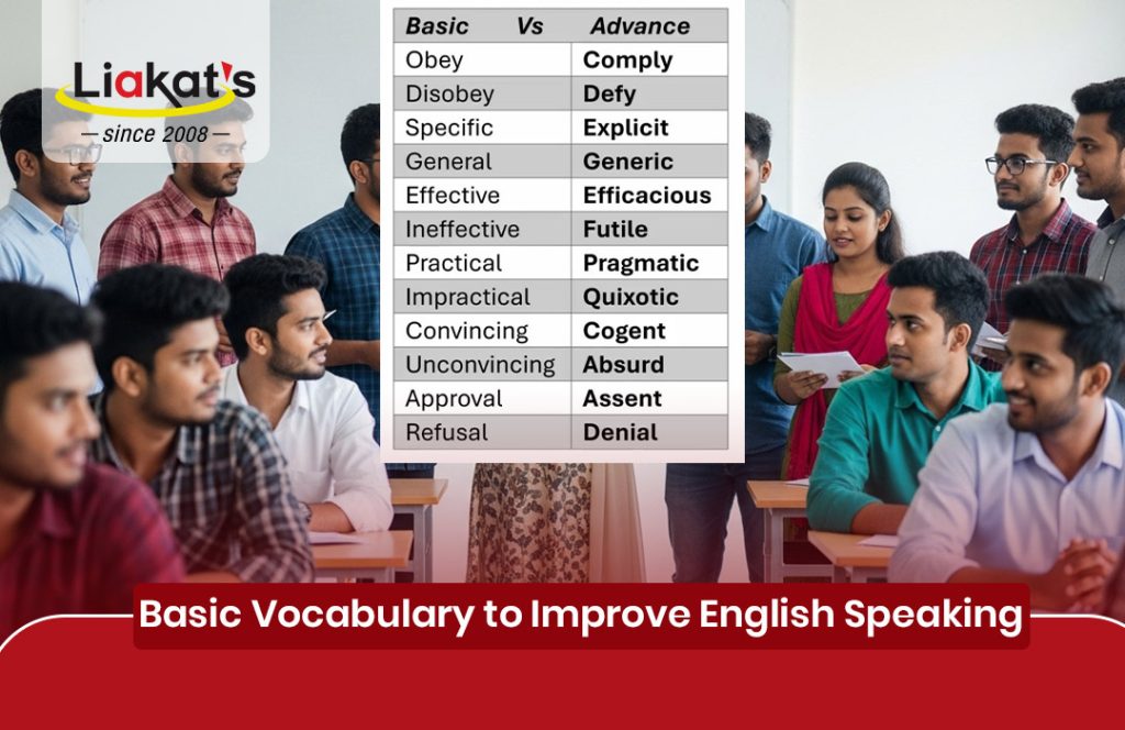 Basic Vocabulary to Improve English Speaking image