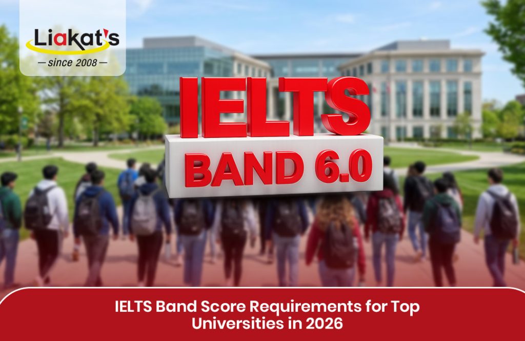 IELTS Band Score Requirements for Top Universities blog image