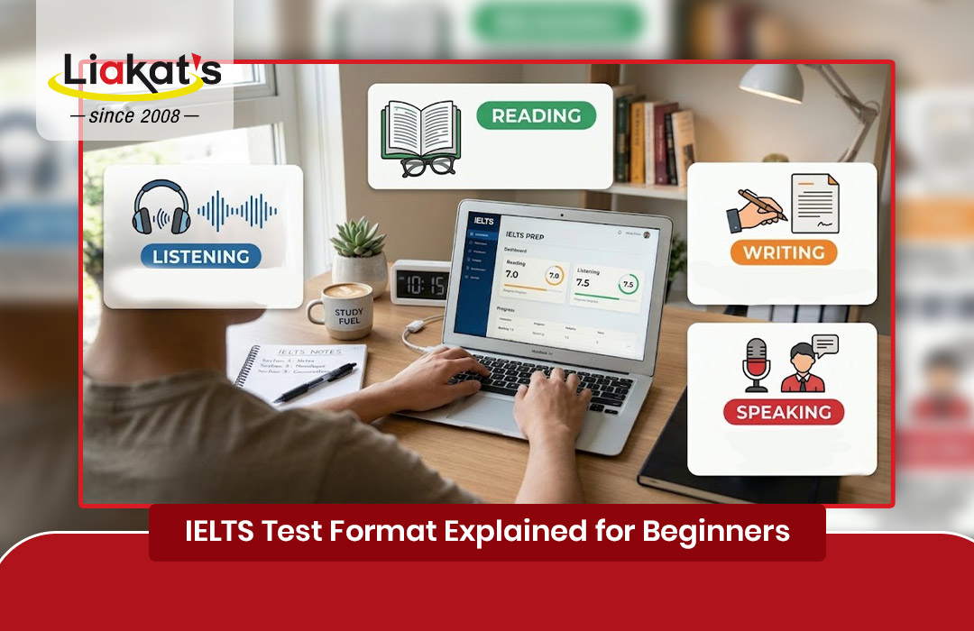 IELTS Test Format Explained for Beginners blog image